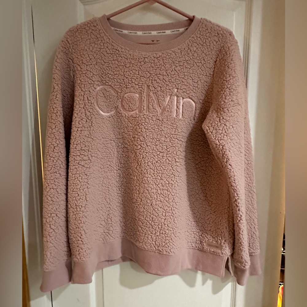 Calvin Klein Fuzzy Crewneck